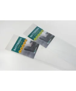 Battisedia in poliver trasparente con viti e tasselli - 80 x 12 cm. Affare